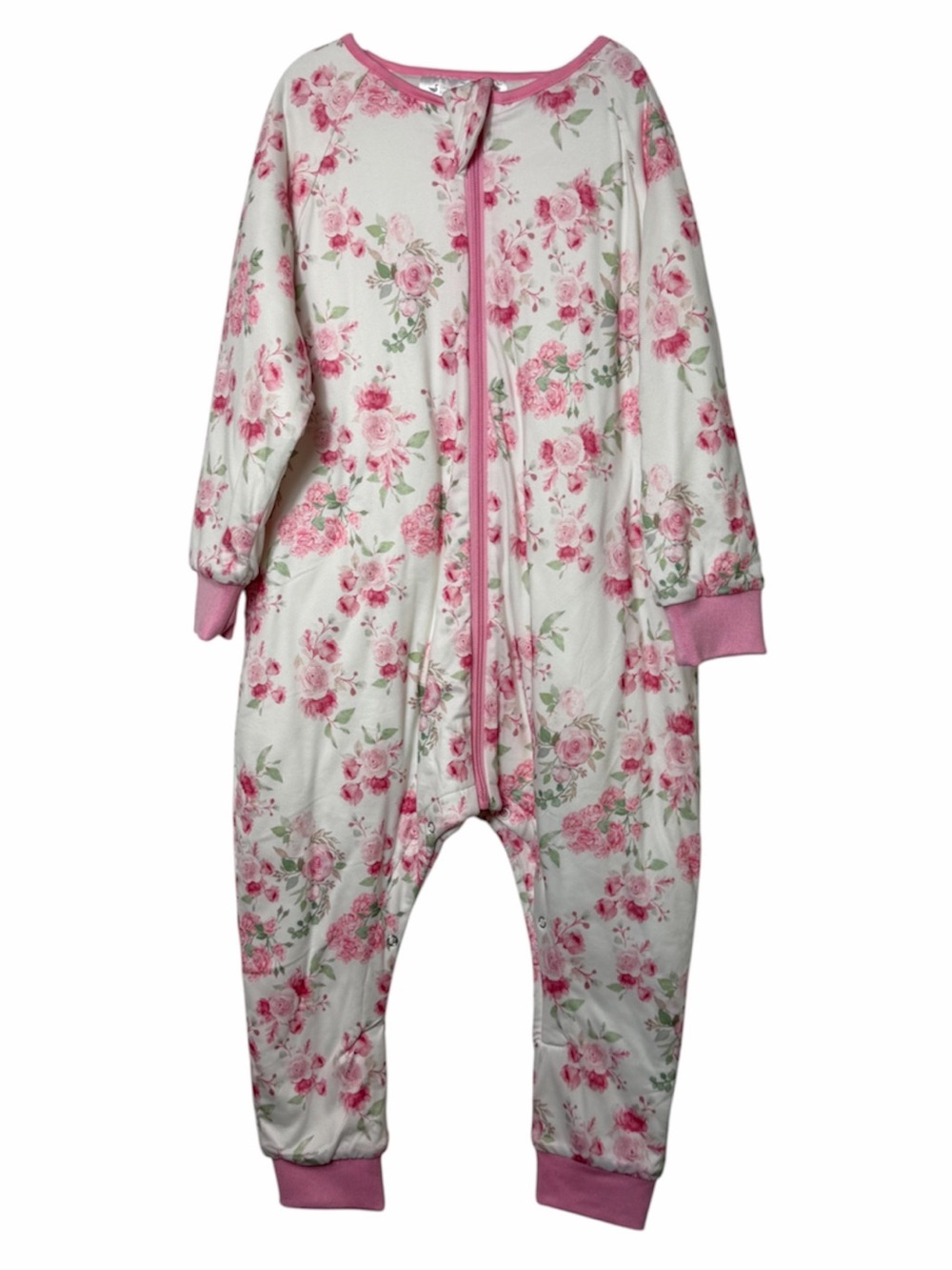 Litto Goose Pink Floral Sleep Sack Toddler XL 3T-4T NWOT
